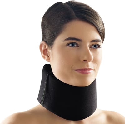 Nekbrace halsbrace - 11 cm | Universeel | Braces | Zwart