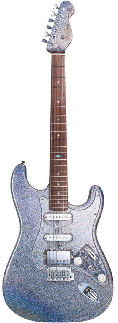 Mooer MSC50 Pro Guitar Magic Crystal elektrische gitaar met gigbag