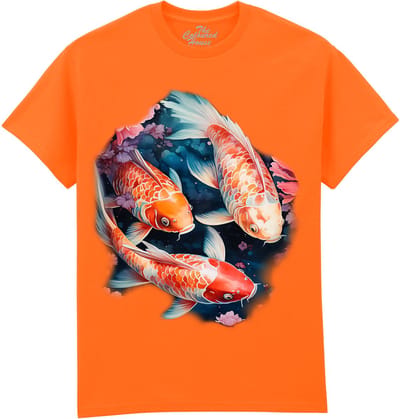 Koi Karpers Koi Carp The Coloured House T-shirt M