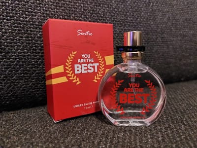 Sentio Unisex Eau de Parfum - 15 ml - You Are the Best - Parfum Geschenkverpakking | Perfect als klein cadeautje! - Mini Parfumcadeau