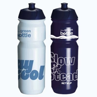 Retulp Bio Bidon Pakket - Bidons - Waterflessen - Sport - Waterfles - Drinkfles - Bidon - 750 ml - 2 stuks - Blauw