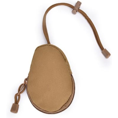 Draagbare Mini Sleutelhanger Mini Rits Etui Sleutel Organizer Multifunctioneel Heren Muntzakje voor Buiten sleuteletui kaki