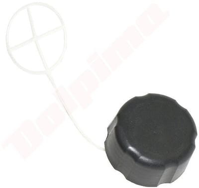 Benzinedop passend op 43mm