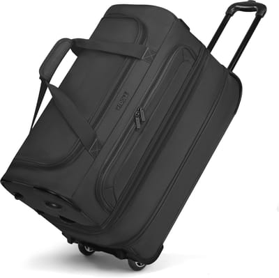 Ruime Uitbreidbare Duffle Tas met Wieltjes - Ideaal voor Korte Trips