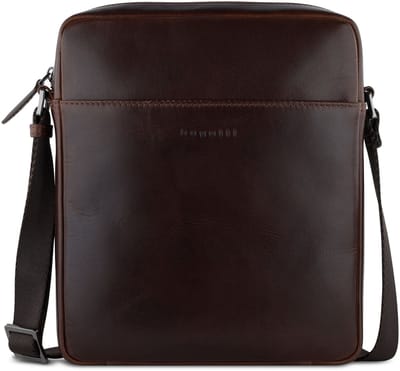 bugatti Schoudertas Romano Shoulderbag Brown Donkerbruin