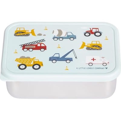 A Little Lovely Company - RVS lunch box - brooddoos - roestvrij staal - Voertuigen
