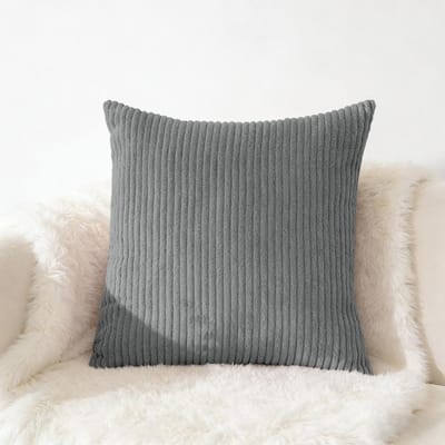 Corduroy Kussensloop 40X40 45X45 50x50cm Zachte Pluche Flanellen Kussenhoes Pluizige Bank Kussensloop voor Sofa Woonkamer Decoratie 40X40CM
