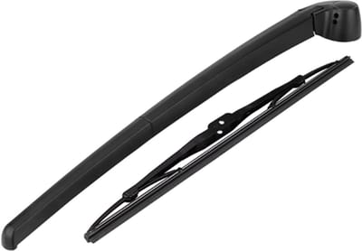 Dailygoods- Ruitenwisserarm Achter - Set Armbladen - Armlengte 44,3 cm - Bladlengte 34,5 cm - Diameter Gat 10 mm - Eenvoudige Installatie - Ruitenwisser