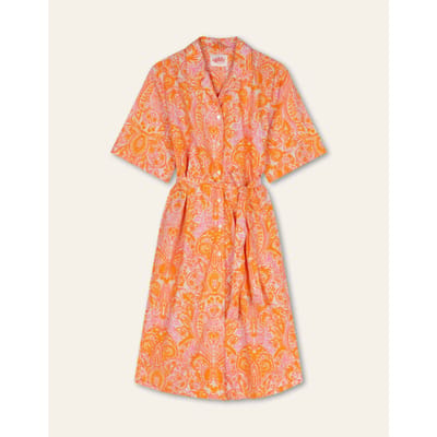 Oilily Date Jurk- maat38 Oranje Crush