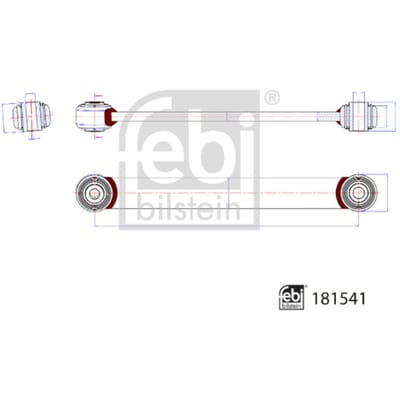 Stabilisatorstang FEBI BILSTEIN 181541