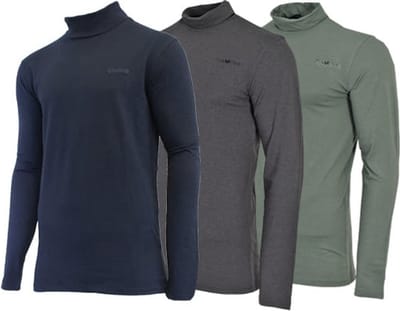 3-Pack Campri - Skipully - Wintersportpully - Heren - Navy/Charcoal-marl/Jungle green (647) - maat S