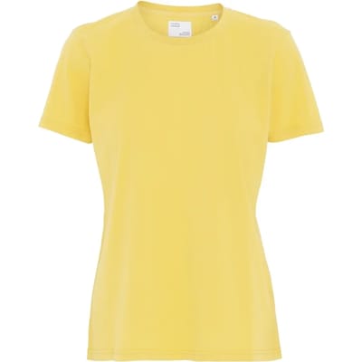 Dames-T-shirt Colorful Standard Light Organic lemon yellow
