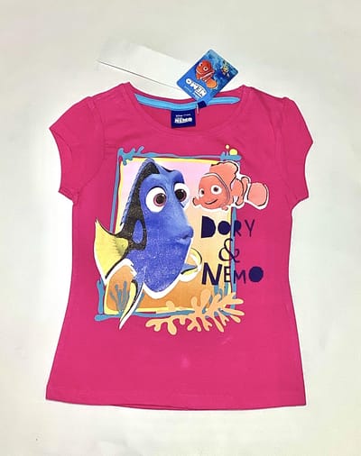 Disney T-Shirt Finding Nemo - Dory - Roze - Maat 104