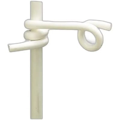 Beaumont Pigtail Geïsoleerd Handvat Wit 10 mm