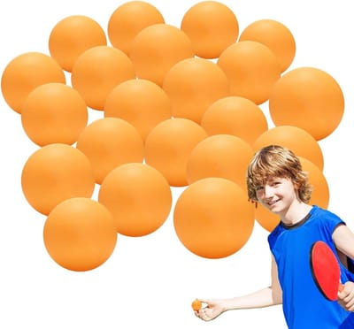 Pongballen - Oefenballen Trainingsballen - Tafeltennis Spel - Duurzaam ABS Materiaal - 100 stuks - Wit