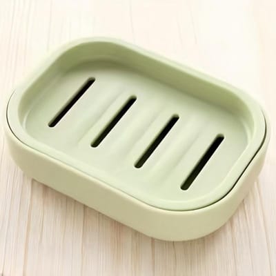 Porte-savon japonais à double couche, boîte de rangement pour savon de salle de bain, égouttoir à éponge de cuisine, distributeur de savon de voyage, porte-savon