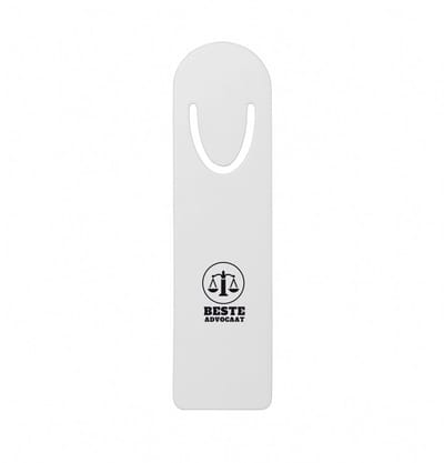 Hacebo® - beste advocaat metalen boekenlegger - Beste advocaat - collega - cadeau Bladwijzer boekenleggers - 12.7 cm x 3.2cm