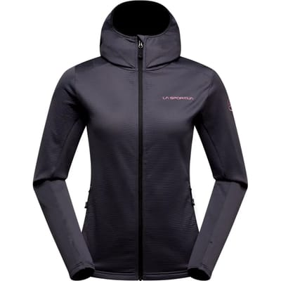 La Sportiva Chill Thermal Fleece Met Kap Grijs L Vrouw