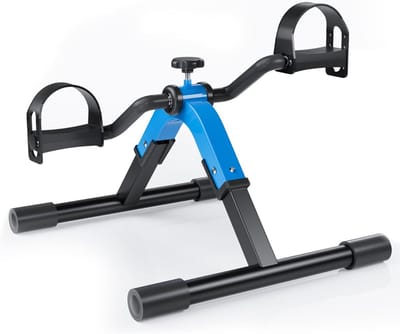 QORA® Stoelfiets - Fitness - Blauw - 46cm x 38cm x 36cm