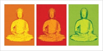 Pyramid Poster - Buddha Pop - 50 X 100 Cm - Multicolor
