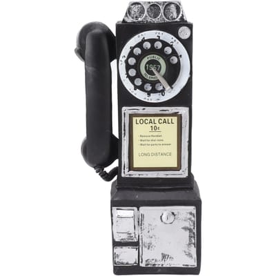 Decoratief Telefoonmodel Modieus Klassiek Vintage Exquisiet Hars Telefoonmodel Decoratie voor black