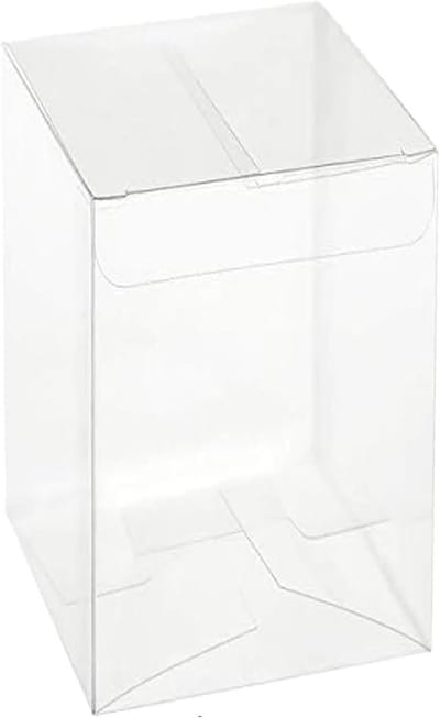 50 Stuks Transparante Cadeaudoosjes PVC - Perfect voor Bedankjes en Snoepverpakking (10x10x20 cm)