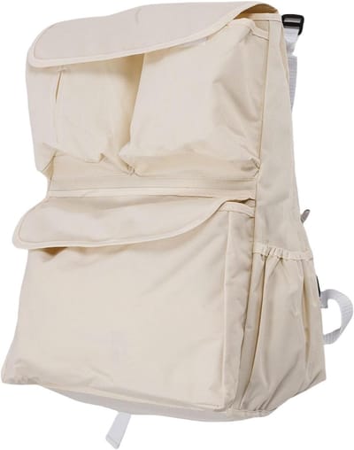 Kinderwagen Hangtas - Kinderwagen Organizer - Boodschappen Doen - Met Bekerhouder - 42x35x5 cm - Beige