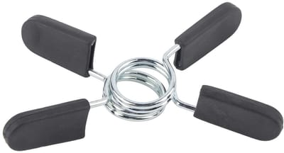 Dailygoods- Halterklem 2-delig - Rubberen Rekken - Veiligheidsklem - Gewichten Beveiliging - Fitness/Thuisapparatuur - Gemakkelijk te Verwijderen - Gewichtheffen