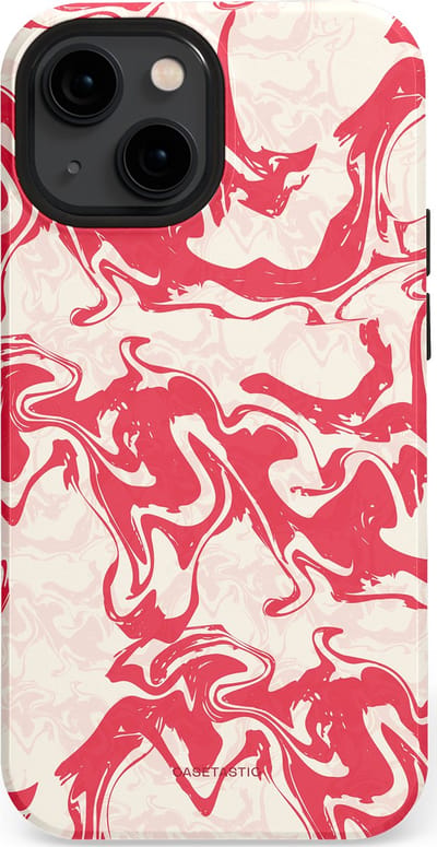 Casetastic Hoesje Geschikt voor Apple iPhone 13 Mini Magsafe - Stijlvolle Beschermende Duo-layer Case - Marshmellow Explosie