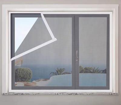 Raamhor 115 x 135 cm - Insectenscherm voor muggen, doe-het-zelf vliegennet