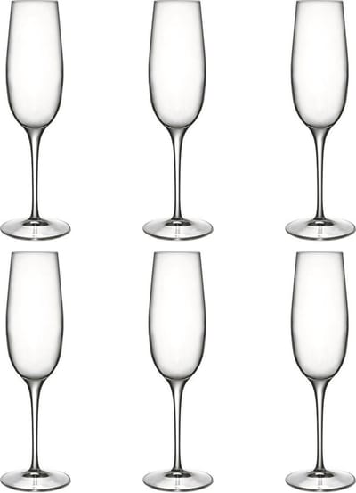 Luigi Bormioli Palace - Champagneglas - 23,5 cl - 6 stuks