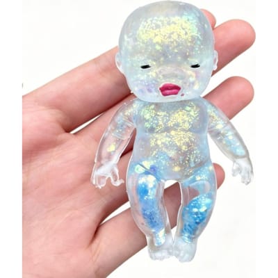 Squishy Maltose Suiker Baby Knijpspeeltje Kawaii Baby Rekbaar Langzaam Rijzend Fidget Speeltje voor Volwassenen Stress Angst Verlichting Cadeaus