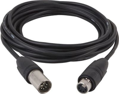 DMX kabel Neutrik XX HD FL8310 - IP65 XLR/M 5P to XLR/F 5P 10 m