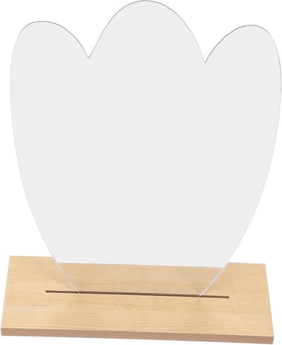 Decoratieve Spiegel - Kaptafel Spiegel - Make-up Aanbrengen - Onregelmatige Vorm - 25.5x19.6cm - Zoals Getoond