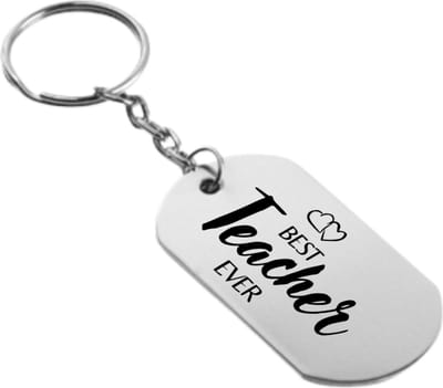 Akyol - beste leraar ooit sleutelhanger - Leraar - familie - cadeau - 54 x 29mm