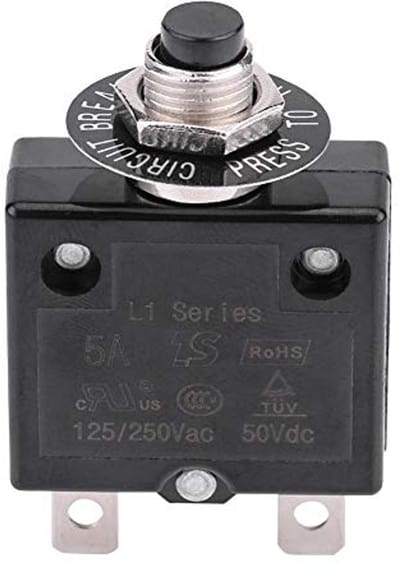 Circuit Breaker 5A tot 30A - Reset Thermoschalter voor Overstromingsbescherming