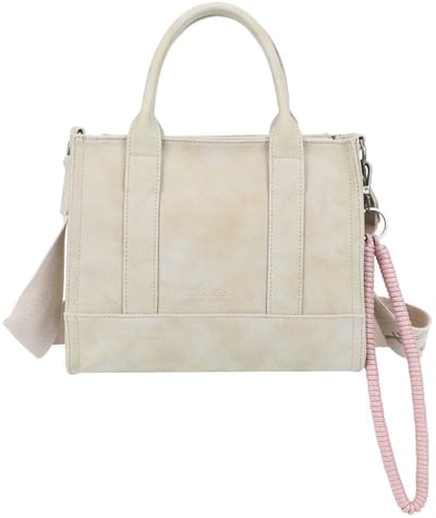 Fritzi aus Preußen schoudertas handtas Fritzi SquareN Vintage Crossbody Bag Sand beige
