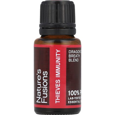 Nature's Fusions, 100% pure essential oil, Thieves Immunity, 15ml