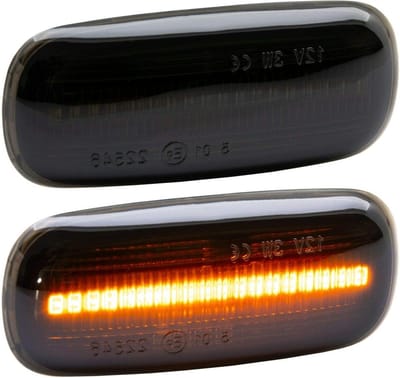 rm-style Led-zijknipperlichten Smoke compatibel met TT 8N | A8 4D | A2 8Z | A3 8L | A4 8D [7316-1]