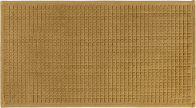 Casilin Badmat Antislip 70x120cm Royal - Waterabsorberende Badkamermat - Wasbaar en Sneldrogend - Voor Douche en Bad - 100% Katoen - Rechthoek - Geel