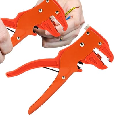 Automatische striptang - Draadstripper kabelsnijder - Klusprojecten thuis - 2-in-1 functionaliteit - N.v.t. - Zwart