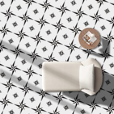 Dailygoods- Vinylvloertegels Zelfklevend - Waterdicht - Antislip - 30x30cm - Verdikt PVC - Ideaal voor Woonkamer/Keuken/Badkamer - Vloertegelstickers