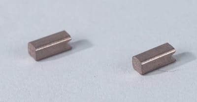 Set van 10 Koolborstels voor Modelspoor Trommelcollectormotoren