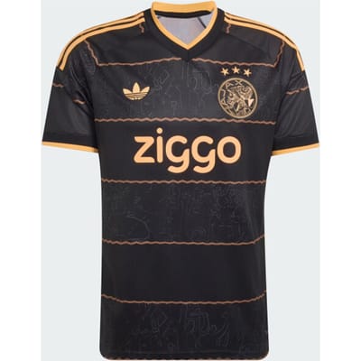 adidas Originals AFC Ajax 2026/27 Away Shirt - Zwart- Heren, Zwart XL