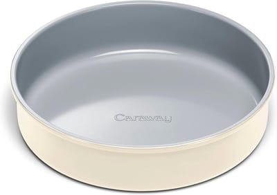 Keramische Cakevorm Rond 23 cm - Non-stick Bakvorm Zonder Giftige Stoffen - Ideaal voor Taart en Quiche