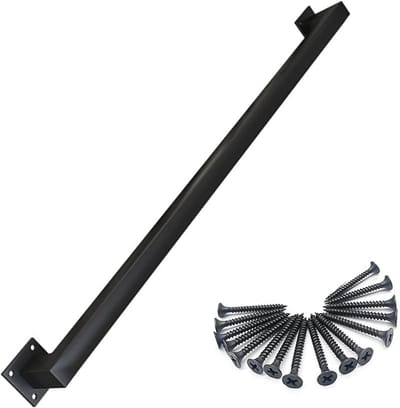 Trapleuning - Veiligheidsgrijper - Zeker traplopen - Roestbestendig smeedijzer - 120 cm - Zwart