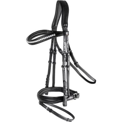 Gecombineerd hoofdstel met neusriem Waldhausen X-Line Supersoft Joy