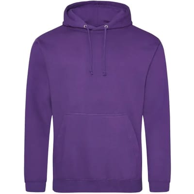Just Hoods College Hoodie JH001 - purple - 3XL