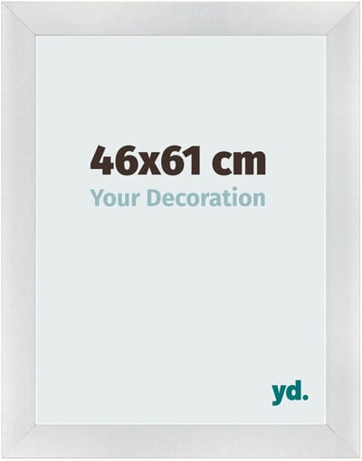 Your Decoration - Fotolijst 46x61 cm - MDF - Zilver Mat - Pisa