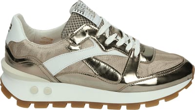 Floris van Bommel - BLOKKI 07.03 - Lage sneakersDames sneakers - Kleur: Metallics - Maat: 36